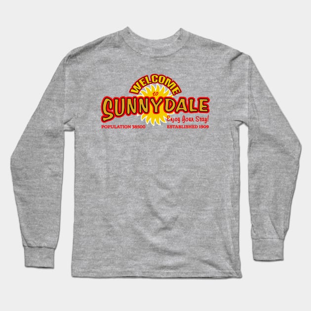 Welcome to Sunnydale Long Sleeve T-Shirt by Meta Cortex